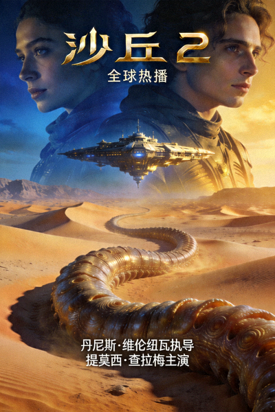 全球热播电影：沙丘2海报
